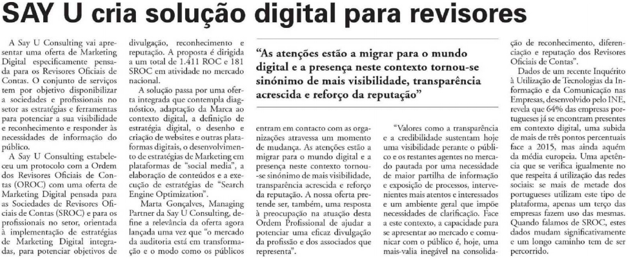 OROC solução digital para revisores